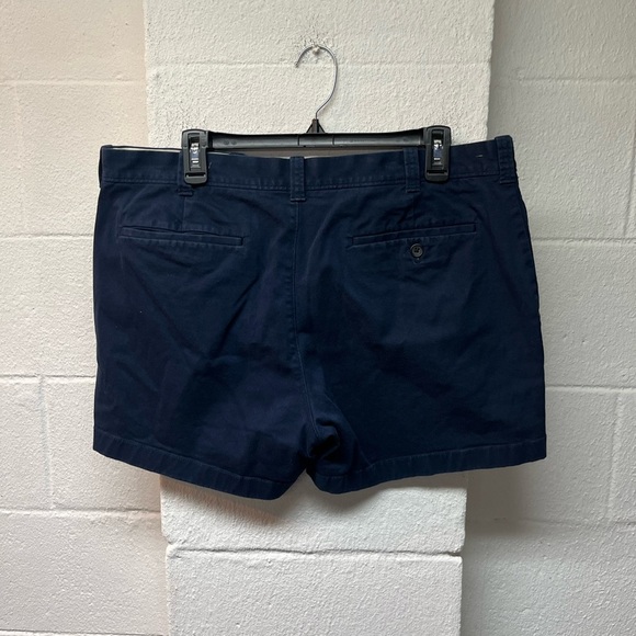 J. Crew Dark Blue Flat Front Men's Shorts - Picture 2 of 4